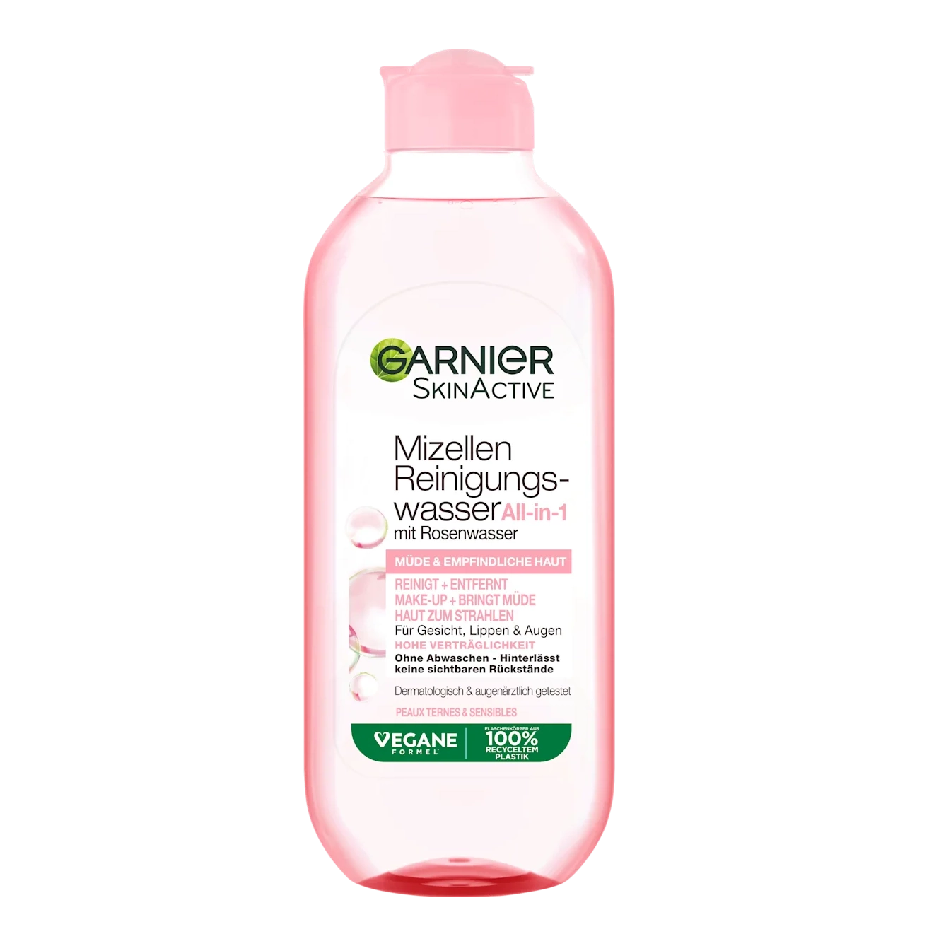 Mizellen wasser rose