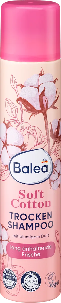 Shampoing sec soft cotton trocken