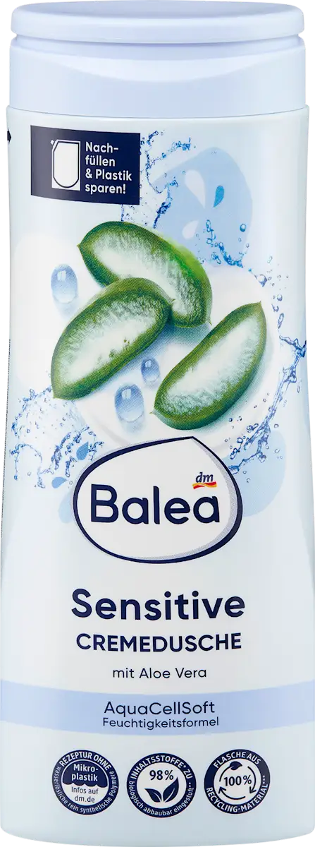 Sensitive cremedusche