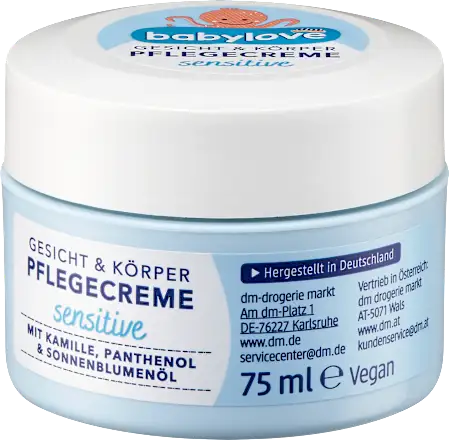 Sensible à la crème de soins pour bébé, 75 ml